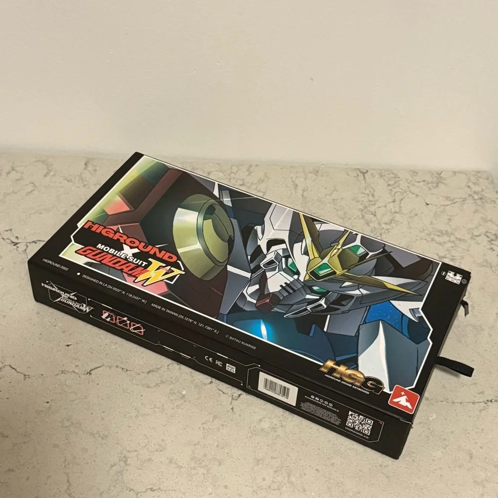 Higround x Gundam Wing Summit Keyboard